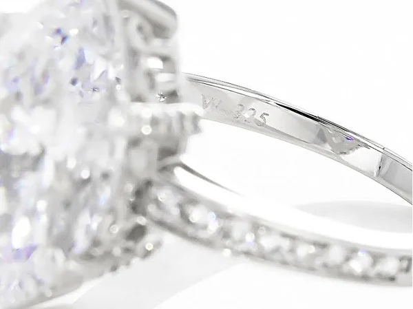 Charles Winston for Bella Luce 8.80ctw Diamond Simulant Rhodium Over Silver Ring 4.32ctw Dew - Size 10 - Jewelry TV