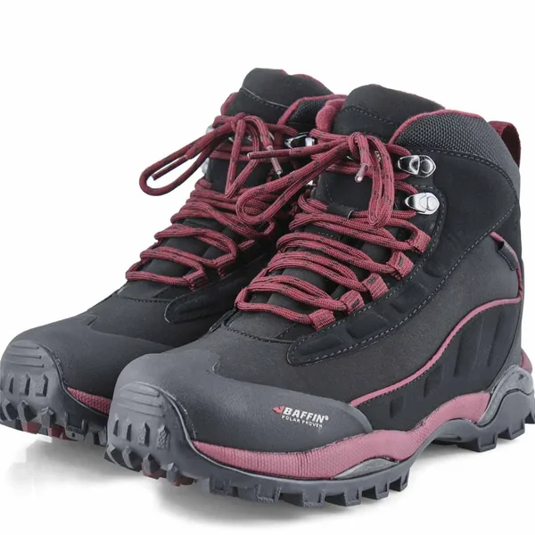 Baffin Hike Boot - Women's Black/Sangria - 8 M US