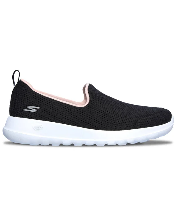 Skechers Women's GOwalk Joy Admirable Slip-On, Black/Pink