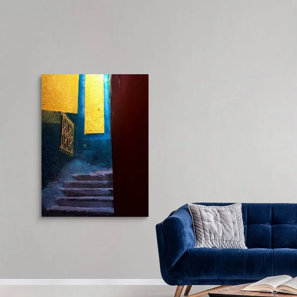 Colorful Back Alley Stairs of Guanajuato - Mexico, Canvas Wall Art, 36x48, Great Big Canvas
