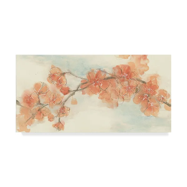 Trademark Fine Art Wap05619-C1632Gg Chris Paschke 'Peach Blossom II' C