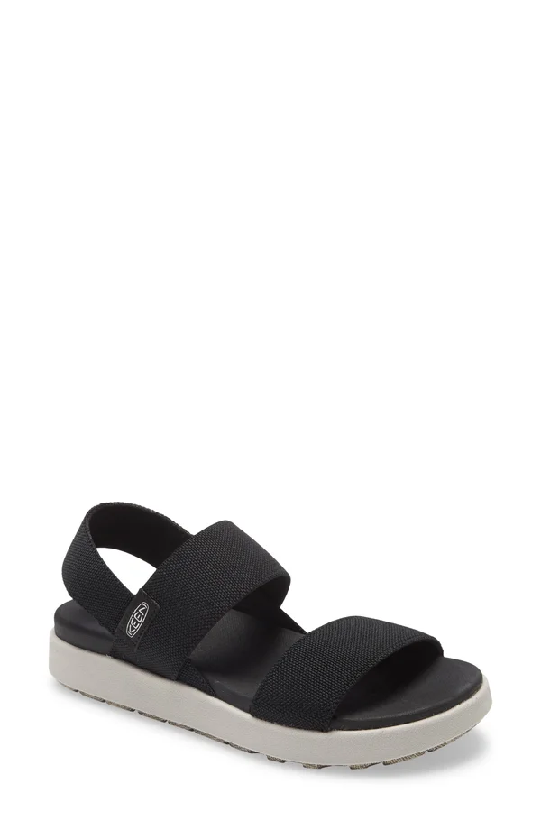 Keen Women's Elle Backstrap Sandal - 5 - Black