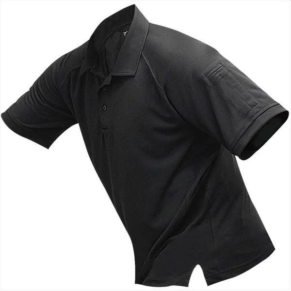 Vertx Coldblack Short Sleeve Polo, Men's Tan
