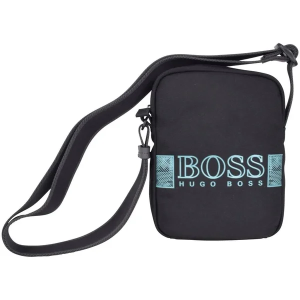 Hugo Boss Black Pixel Reporter Shoulder Bag Size: OSZ