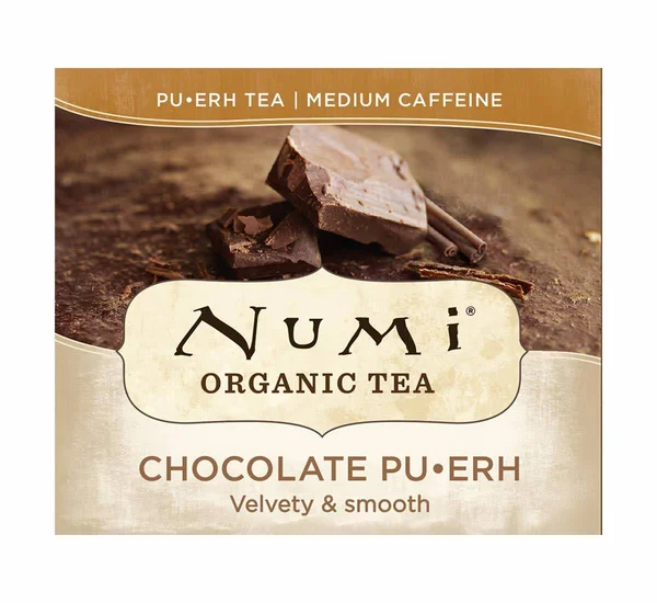 Numi Organic Chocolate Pu-erh Tea Bags - 100/Case