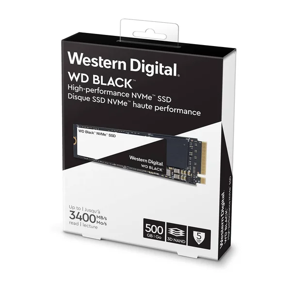 WD Black NVMe 500 GB Internal SSD - M.2 2280 - WDS500G2X0C - PCI Express 3.0 x4 (NVMe)