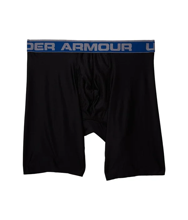 Under Armour OSeries 9in Boxerjock 2pk Black, Black 4XL