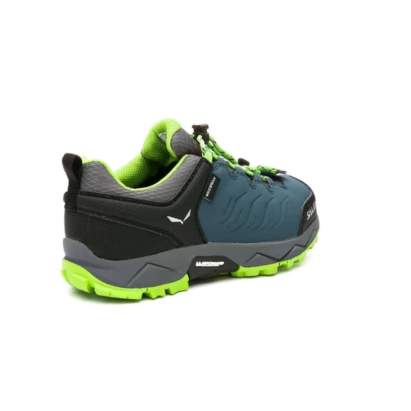 Salewa Jr Mtn Trainer WP - Dark Denim/Cactus - Hiking Shoes 29
