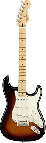 Fender Player Stratocaster, Maple - 3-Color Sunburst w/ Hard Case