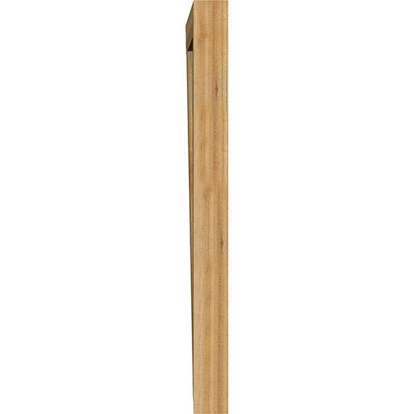 Ekena Millwork 4x22W x 36x22D x 48x22H Merced Traditional Rough Sawn BRACKET - Western Red Cedar
