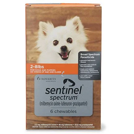 Sentinel Spectrum Yellow - 25.1-50 lbs, 6 ct