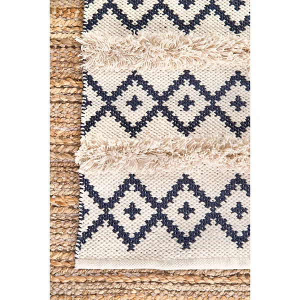 nuLOOM Teyana Cotton Area Rug - 7& 6x22 x 9& 6