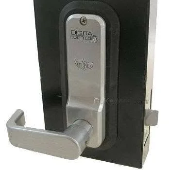 Lockey 2835 Mechanical Keyless Combination Lever, Jet Black