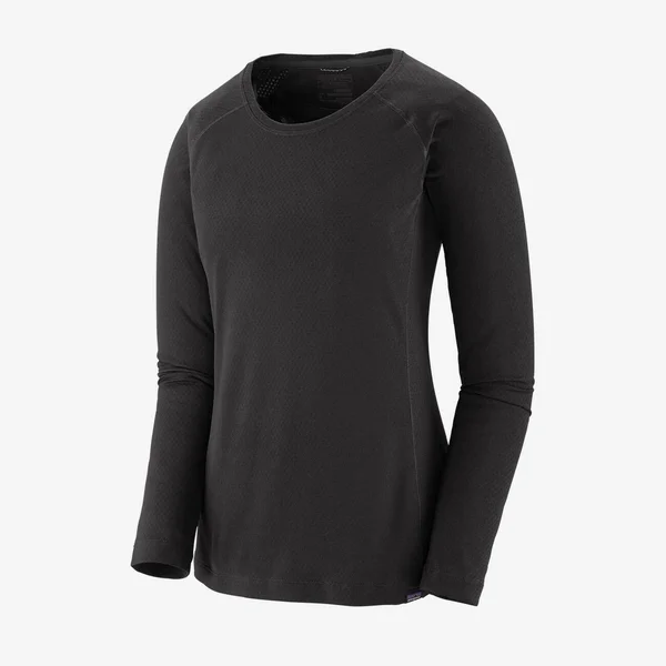 Patagonia Women's Capilene Midweight Crew S, Black