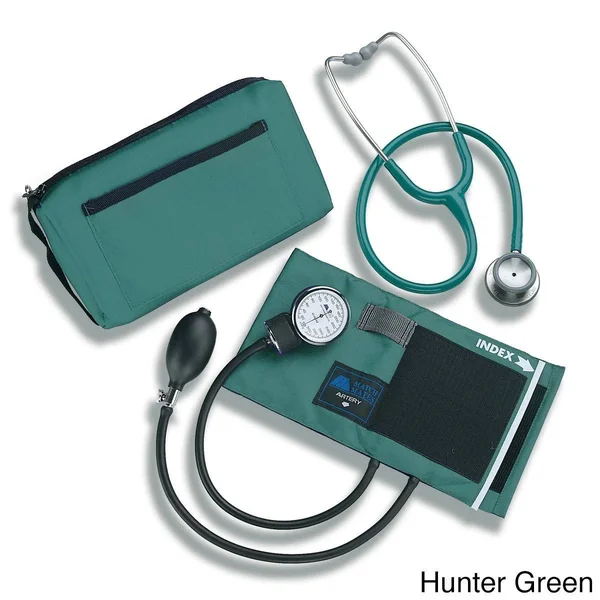 Mabis MatchMates Combination Kit with A 3M Littmann Classic II S.E. Stethoscope- Black