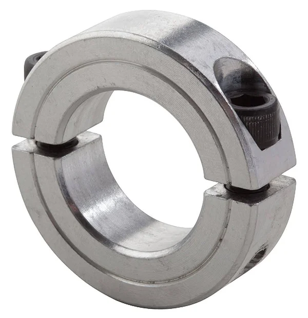 Climax Metal Products 2C-250-A Shaft Collar, Clamp, 2Pc, 2-1/2 In, aluminum