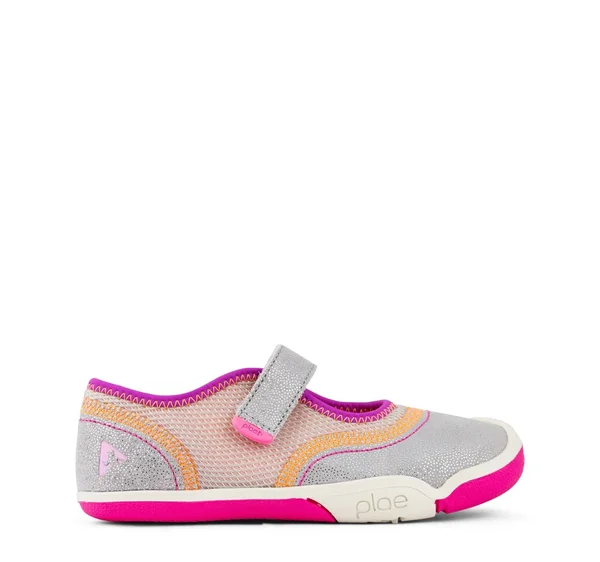 Plae Emme Child Silver/Pink - 5.5