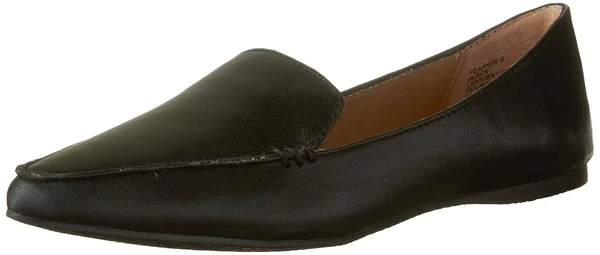 Women's Steve Madden Feather Loafer 5745149 - 12 M, Black Leather