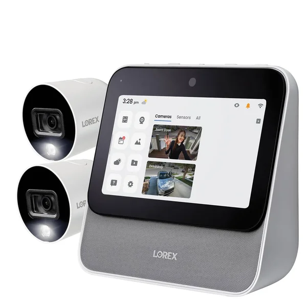 Lorex Home Center with 2 1080p Wi-Fi Outdoor Cameras