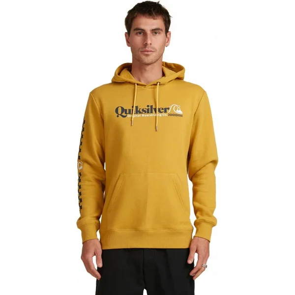 Quiksilver Check Yo Self Screen Fleece - Honey - Medium
