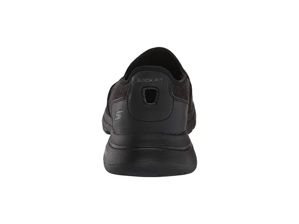 Skechers Men's GOwalk 5 Apprize Slip on Sneaker, Black/Black