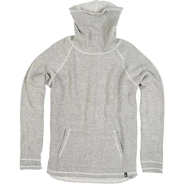 Duckworth Women's Powder High Neck - Charcoal, M, Merino Wool