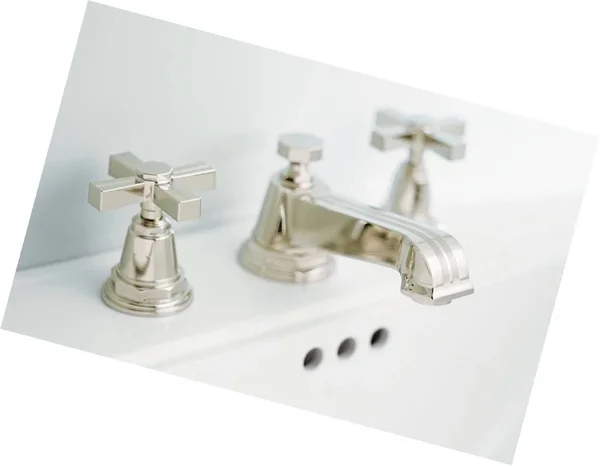 Kohler K-13132-3B-CP Pinstripe Polished Chrome Widespread Bathroom Faucet