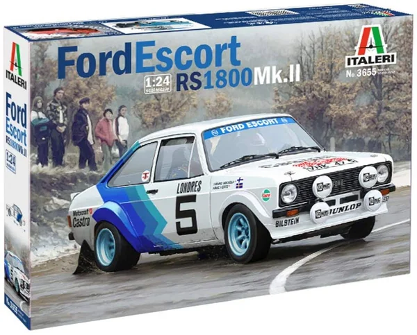 Italeri 1/24 Ford Escort Mk.II 3655S