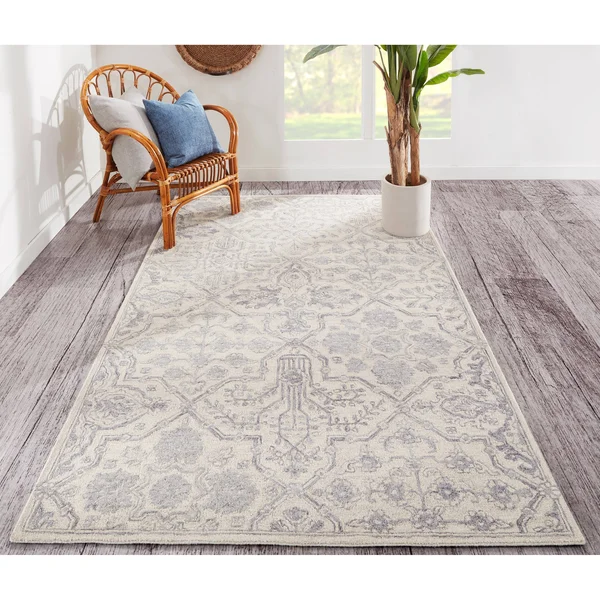 Momeni Cosette COS-1 Blue Rug - 7 ft 6 in x 9 ft 6 in
