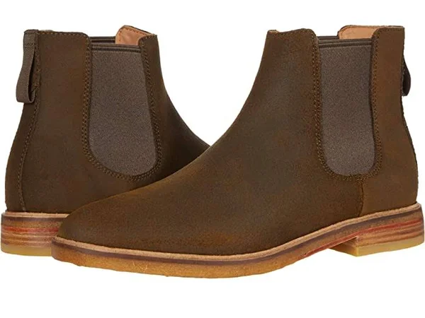 Clarks Clarkdale Gobi Boot - Men's Taupe Suede, 8.5