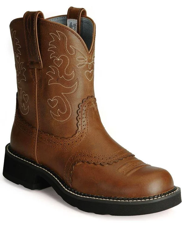 Ariat Womens Fatbaby Saddle - Russet Rebel
