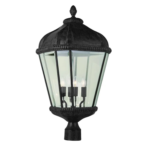 Trans Globe 5154BK Post Light Black