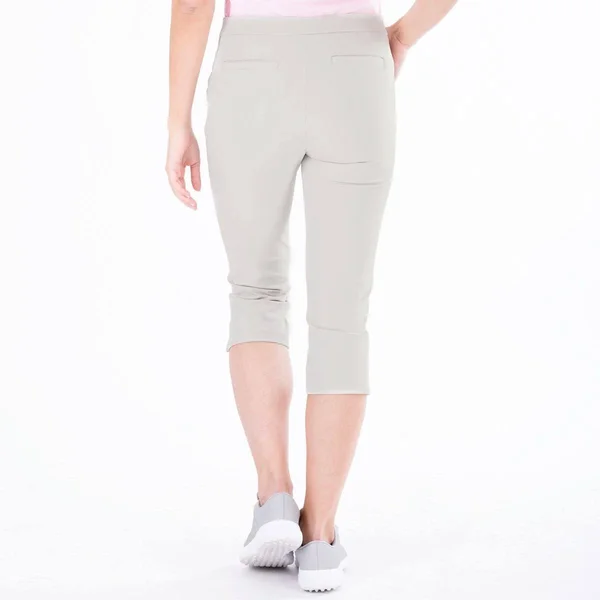Nivo Women's Pull-On NINETTE Capri Golf Short with Comfort Stretch
