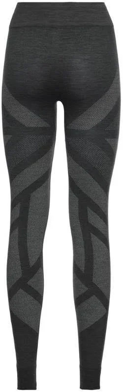 Odlo Women's Natural + Kinship Warm Base Layer Bottoms Black L