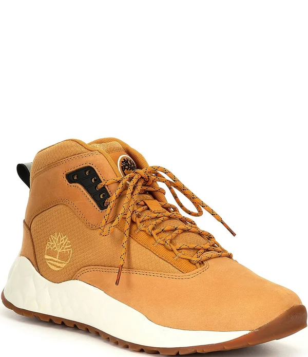 Timberland Men's Solar Wave Chukka Boot Wheat Nubuck 10
