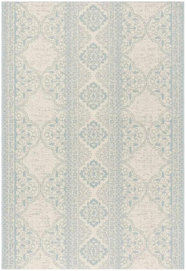 Safavieh Clearance Beach House BHS174K Indoor/Outdoor 6&7x22 x 6&7x22 Round Area Rug