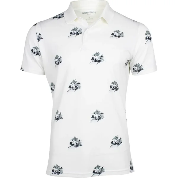 Bonobos Golf The Performance Golf Novelty L - White Scenic Drive