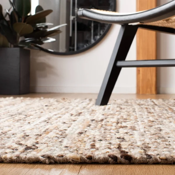 Safavieh Handmade Natura Cheol Wool Rug - 8' x 10' - Brown/Ivory