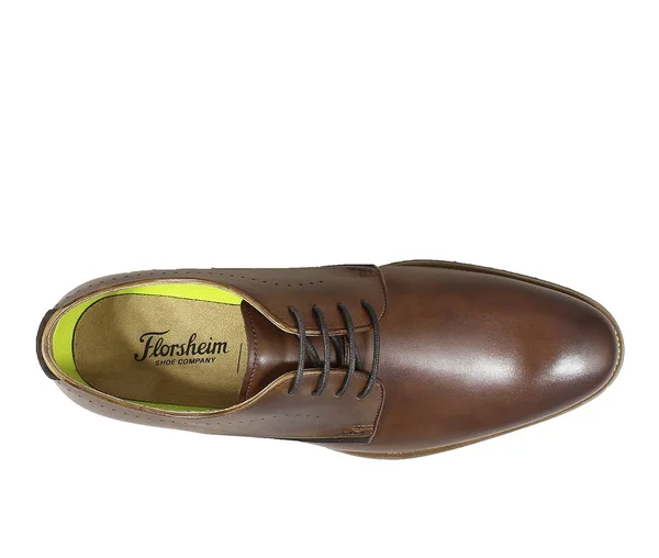 Florsheim Uptown Plain Toe Oxford 8 Men's Cognac