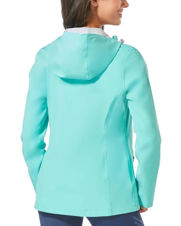 Free Country Women's Roam X2O Packable Waterproof Jacket (Size L)