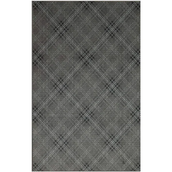 Mohawk Home Russell Plaid Area Rug, 2&x3&, Charcoal
