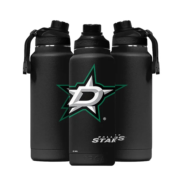Orca Dallas Stars 34oz. Large Logo Hydra Water Bottle