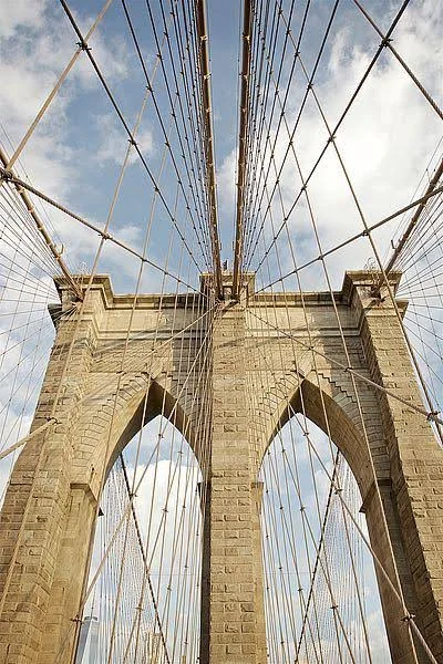Alan Blaustein - Brooklyn Bridge - 1