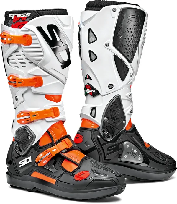 Sidi Crossfire 3, Boots - Neon-Orange/Black/White - 47