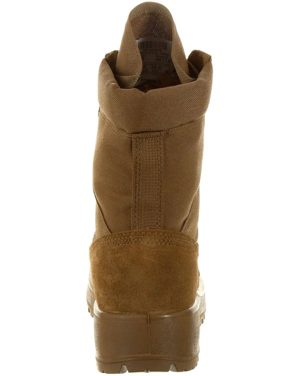 Rocky Men's Entry Level Hot Weather Military Boots - Rkc057, Coyote Brown