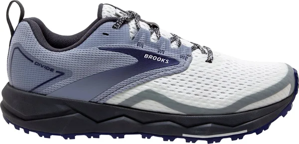 Brooks Women's Divide 2 - Grey - Dawn, Blue Ribbon