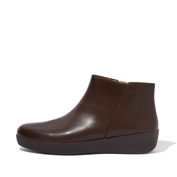 Fitflop Women's Boot, Sumi, Chocolate Brown