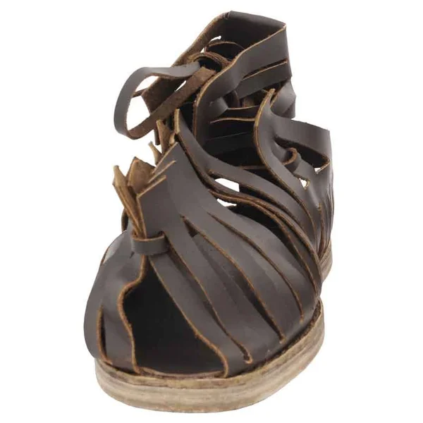 Get Dressed for Batt Roman Caligae Sandals, Size: Mens Size 11.5, Leather by Medieval Collectibles, Adult Unisex, Size: Mens 11