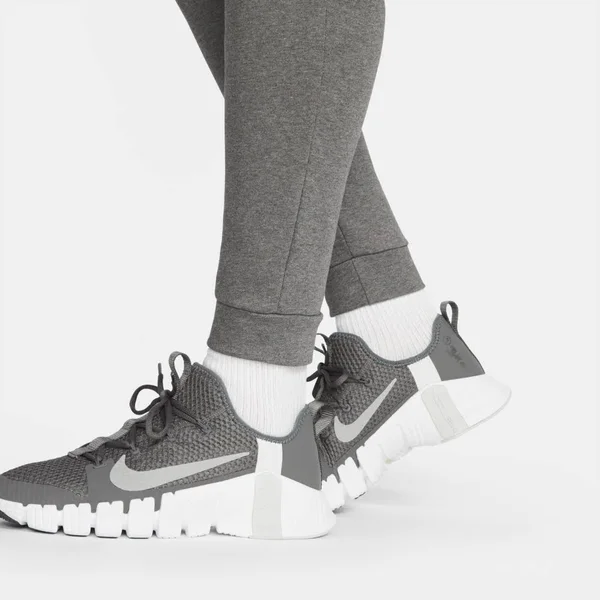 Nike Men's Dri-Fit Tapered Training Pants in Grey/Charcoal Heather Size 4XLT, Cotton/Polyester
