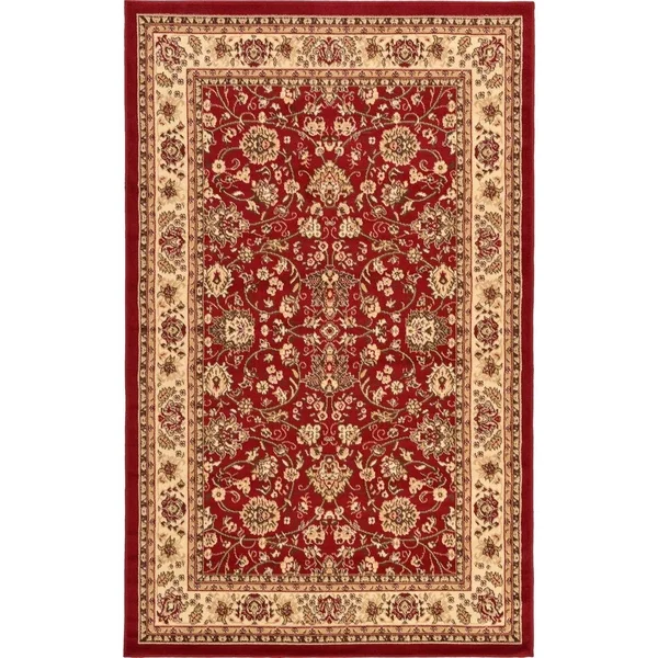 Unique Loom Washington Sialk Hill Area Rug - 7& x 10& Dark Blue